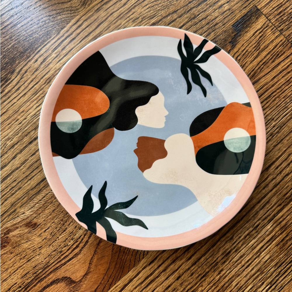 Maggie Stephenson for Anthropologie Set of Two Dessert Plates - Picture 2 of 5
